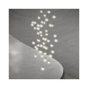 Sonneman 2962.01 Champagne Bubbles 3-Light Round LED Pendant in Polished Chrome 4