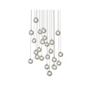 Sonneman 2962.01 Champagne Bubbles 3-Light Round LED Pendant in Polished Chrome 3