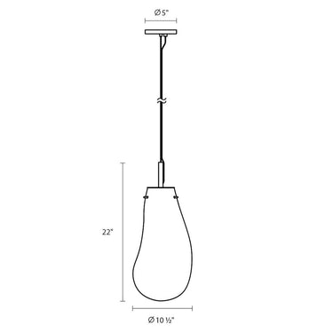 Sonneman 2970.25 Liquid LED Pendant 5