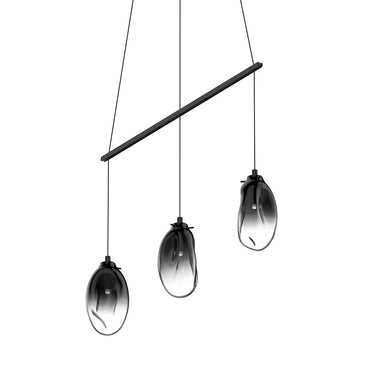 Sonneman 2973.25 Liquid 3-Light Linear Spreader LED Pendant 2