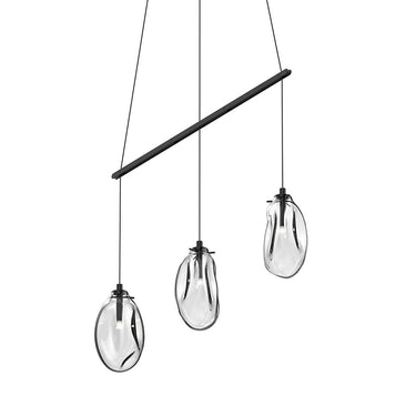 Sonneman 2973.25 Liquid 3-Light Linear Spreader LED Pendant 1