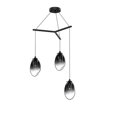 Sonneman 2975.25 Liquid 3-Light Tri-Spreader LED Pendant 2