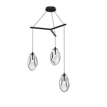 Sonneman 2975.25 Liquid 3-Light Tri-Spreader LED Pendant 1