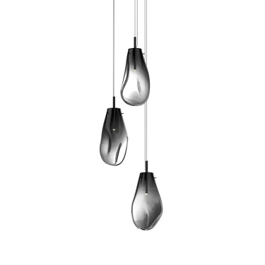 Sonneman 2981.25 Liquid Large 3-Light Round LED Pendant 2