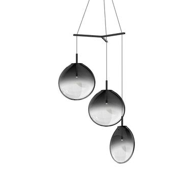 Sonneman 2995.25-LRG Cantina Large 3-Light Tri-Spreader LED Pendant 2