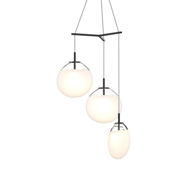 Sonneman 2995.25-LRG Cantina Large 3-Light Tri-Spreader LED Pendant 3