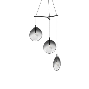 Sonneman 2995.25-MED Cantina Medium 3-Light Tri-Spreader LED Pendant 2