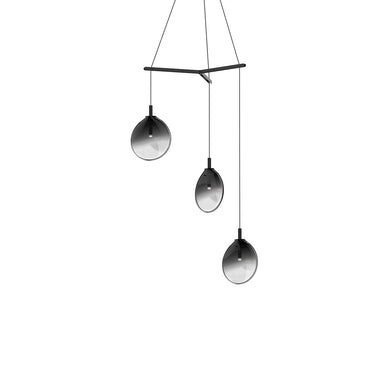 Sonneman 2995.25-SML Cantina Small 3-Light Tri-Spreader LED Pendant 2