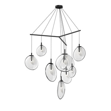 Sonneman 2995.25-SML Cantina Small 3-Light Tri-Spreader LED Pendant 4