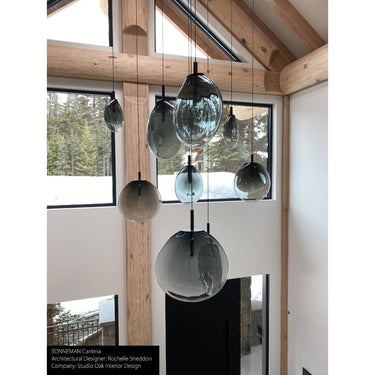 Sonneman 2995.25-SML Cantina Small 3-Light Tri-Spreader LED Pendant 8