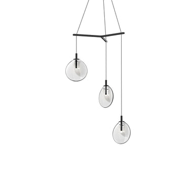 Sonneman 2995.25-SML Cantina Small 3-Light Tri-Spreader LED Pendant 1