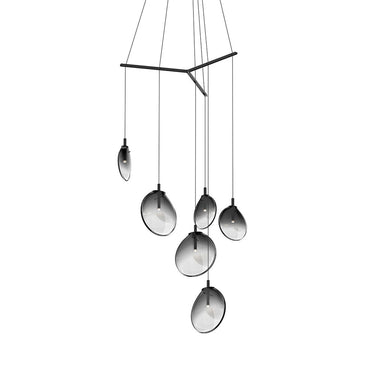 Sonneman 2996.25 Cantina 6-Light Tri-Spreader LED Pendant 2