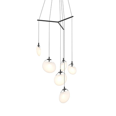 Sonneman 2996.25 Cantina 6-Light Tri-Spreader LED Pendant 3