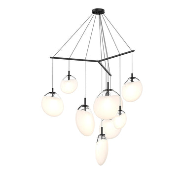 Sonneman 2997.25 Cantina 9-Light Tri-Spreader LED Pendant 3