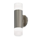 Sonneman 3053 ALC 3" Two-Sided LED Sconce w/Etched Glass Trims and 25&deg; Narrow Flood Lens 1