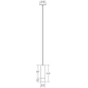 Sonneman 3057 ALC 3" Small LED Pendant w/Snoot Trim and 25&deg; Narrow Flood Lens 2