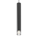 Sonneman 3059.25-CK25 ALC 3" Tall LED Pendant w/Clear Ribbon Glass Trim and 25&deg; Narrow Flood Lens 1