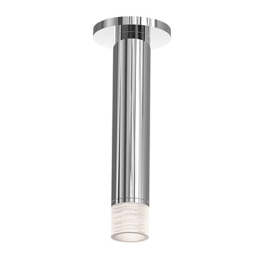 Sonneman 3061 ALC 2" Tall LED Surface Mount w/Etched Ribbon Glass Trim and 25&deg; Narrow Flood Lens 1