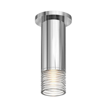 Sonneman 3062 ALC 3" Small LED Surface Mount w/Clear Ribbon Glass Trim and 25&deg; Narrow Flood Lens 1