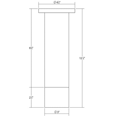 Sonneman 3063 ALC 3" Medium LED Surface Mount w/Snoot Trim and 25&deg; Narrow Flood Lens-DELETED-68 2