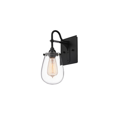 Sonneman 4286.25 Chelsea Bath Sconce in Satin Black 1