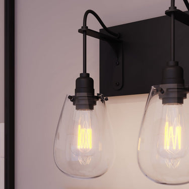 Sonneman 4287.25 Chelsea 2-Light Bath Bar in Satin Black 5