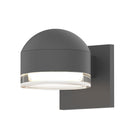 Sonneman 7300-DC.FH Downlight LED Sconce - Dome Cap/Clear Glass Shade 2