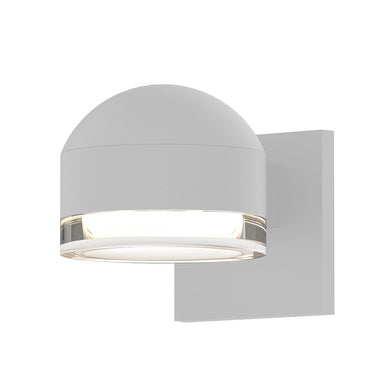 Sonneman 7300-DC.FH Downlight LED Sconce - Dome Cap/Clear Glass Shade 3