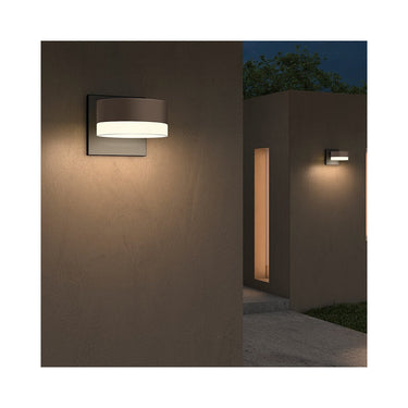Sonneman 7300-DC.FH Downlight LED Sconce - Dome Cap/Clear Glass Shade 5