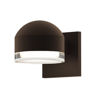 Sonneman 7300-DC.FH Downlight LED Sconce - Dome Cap/Clear Glass Shade 1