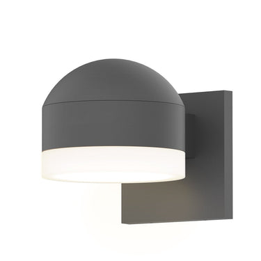 Sonneman 7300-DC.FW Downlight LED Sconce - Dome Cap/White Glass Shade 2