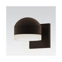 Sonneman 7300-DC.FW Downlight LED Sconce - Dome Cap/White Glass Shade 1