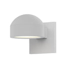 Sonneman 7300-DC.PL Downlight LED Sconce - Dome Cap/White Glass Shade 3