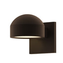 Sonneman 7300-DC.PL Downlight LED Sconce - Dome Cap/White Glass Shade 1