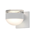 Sonneman 7302-FH.DL Reals Up/Down LED Sconce Clear / Dome Lens-White Glass Shade 3