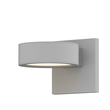 Sonneman 7302-PL.PL Reals Up/Down LED Sconce Plate Lens-White Glass Shade 3