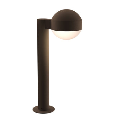 Sonneman 7303-DC.DL Reals 16" LED Bollard Dome Cap / Lens-White Glass Shade 1