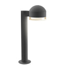 Sonneman 7303-DC.FH Reals 16" LED Bollard Dome Cap / Clear Lens-Clear Glass Shade 2