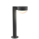 Sonneman 7303-PC.DL Reals 16" LED Bollard Plate Cap / Dome Lens-White Glass Shade 2