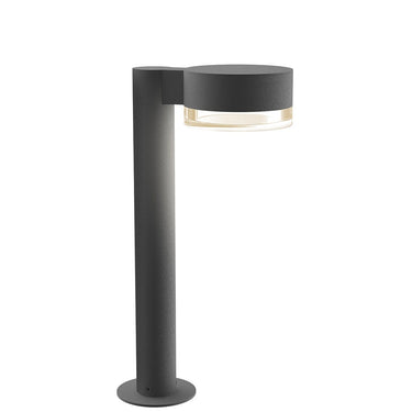 Sonneman 7303-PC.FH Reals 16" LED Bollard Plate Cap / Clear Lens-Clear Glass Shade 2