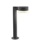 Sonneman 7303-PC.FW Reals 16" LED Bollard Plate Cap / White Lens-White Glass Shade 2