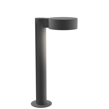 Sonneman 7303-PC.PL Reals 16" LED Bollard Plate Cap / Lens-White Glass Shade 2