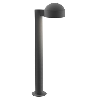 Sonneman 7304-DC.PL Reals 22" LED Bollard Dome Cap / Plate Lens-White Glass Shade 2