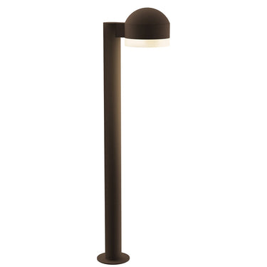 Sonneman 7305-DC.FW Reals 28" LED Bollard Dome Cap / White Lens-White Glass Shade 1