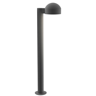 Sonneman 7305-DC.PL Reals 28" LED Bollard Dome Cap / Plate Lens-White Glass Shade 2