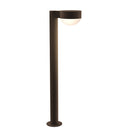 Sonneman 7305-PC.DL Reals 28" LED Bollard Plate Cap / Dome Lens-White Glass Shade 1