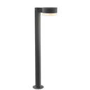 Sonneman 7305-PC.FW Reals 28" LED Bollard Plate Cap / White Lens-White Glass Shade 2