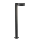 Sonneman 7305-PC.PL Reals 28" LED Bollard Plate Cap / Lens-White Glass Shade 2
