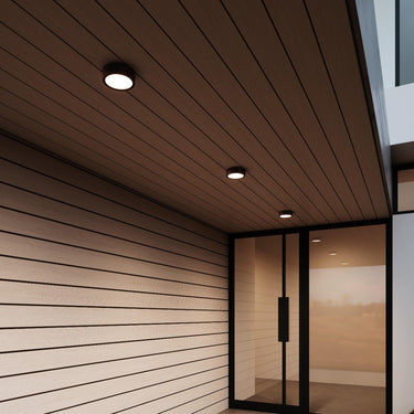 Sonneman 7309-XX.DL Reals LED Surface Mount Dome Lens-White Glass Shade 9