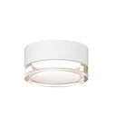 Sonneman 7309-XX.FH Reals LED Surface Mount Clear Lens-Clear Glass Shade - Crescent Harbor
